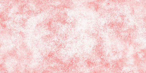 Back flat stucco red stone table top view. paper texture and vector design.  vibrant red background. backdrop grunge background texture. Vintage distressed grunge texture background.