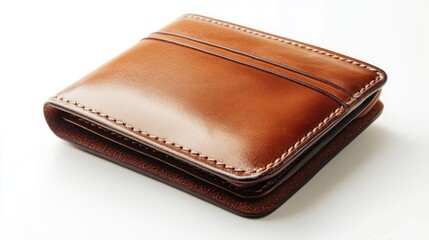 Brown Leather Wallet: Handcrafted Elegance