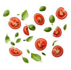 tomato isolated on white background