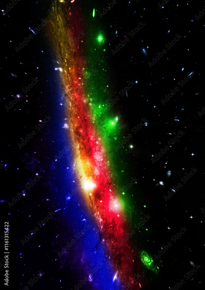 Canvas Prints stars of a planet and galaxy in a free space elements of this image furnished by nasa.