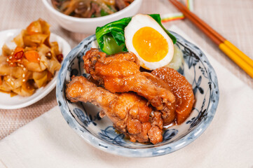 炊飯器で簡単手羽大根