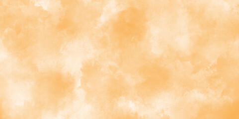 Yellow watercolour background, yellow watercolor smooth paint old texture painting background, place for text. Watercolour texture. Summer backdrop, Performed with several wide brush strokes.