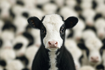 Fototapeta premium Cow Background