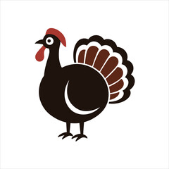 Elegant Turkey Vector Illustration for Creative Design