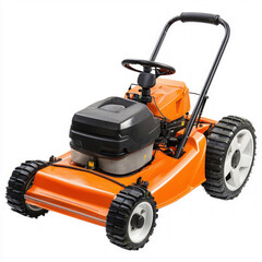 Fototapeta premium Lawn Mower Isolated