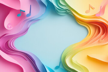 Music Notes Background