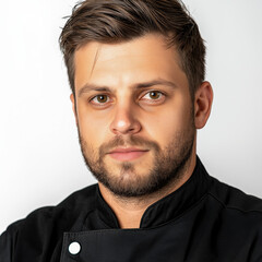 Obraz premium Male Chef Isolated