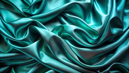 Obraz premium Abstract green fabric texture background