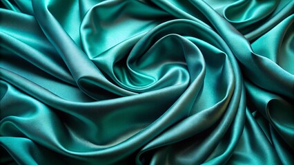 Fototapeta premium Abstract green fabric texture background
