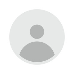 Abstract User Icon. Avatar Icon. Person Icon. Grey avatar icon.