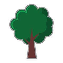 tree with leaves