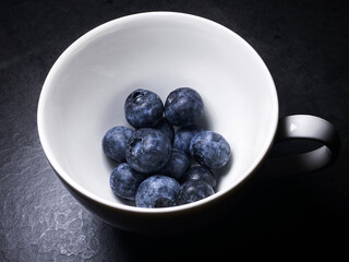blueberries in a bowl
