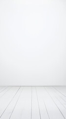 minimalist photo studio background, white bright realistic backdrop with light, shadows and empty space for text and creative designs