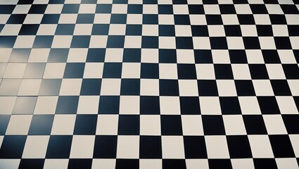 Obraz premium Modern Checkerboard Pattern for Interior Design