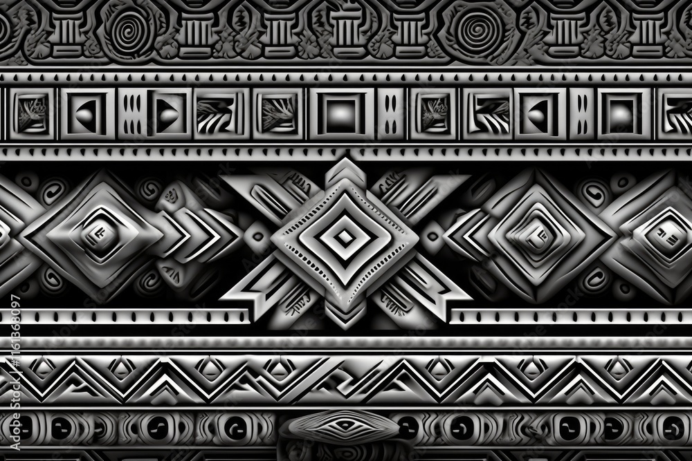 Fototapete this artwork showcases a digital rendering with a futuristic theme. the abstract design features a g