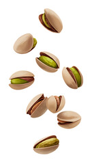 Pistachio Nuts Floating 