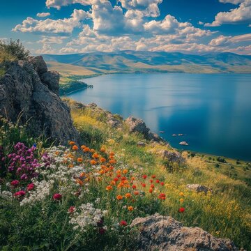 Panoramic Sevan, Armenia