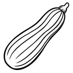zucchini line art