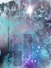 abstract digital illustration for your wallpaper or background