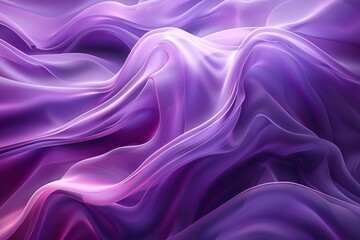 Obraz premium Purple Silk Waves Background