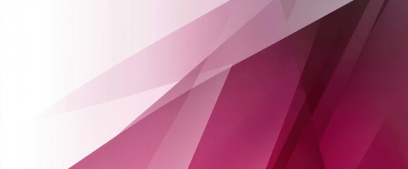 Obraz premium Abstract pink and white geometric background.
