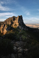 Beautiful mountain landscape and sky