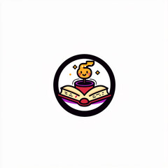 Minimalistic 2D Eco Education Book Cover Design Concept