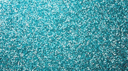 Stunning Teal Glitter Background Texture: Shimmering Sparkle