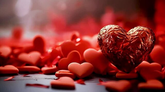 a heart  and  ra heart  and  red heartsed hearts