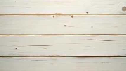 Naklejka premium Serene Creamy White Wooden Planks Background, Warm, Cozy, Distressed Texture with Subtle Grain