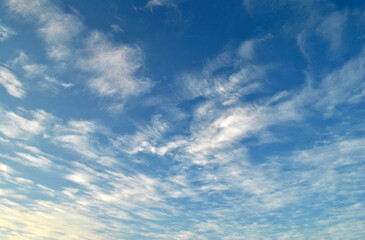 Fototapeta premium blue sky with clouds