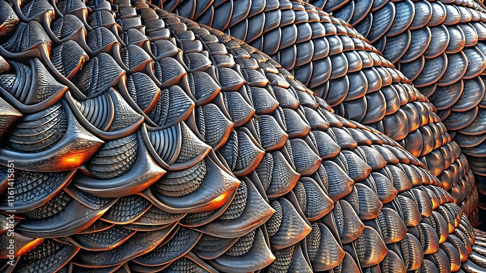 Poster textured metallic surface abstract design organic patterns depth