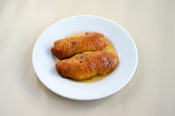 
Turkish traditional sherbet dessert; kalburabasti