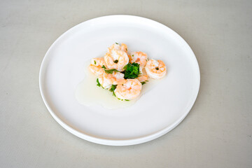 Fried shrimp with sauce, Butter Casserole Shrimp ( Turkish name; Karides tava or Tereyagli Guvec Karides). Karides cipsi. Izgara karides salatasi.