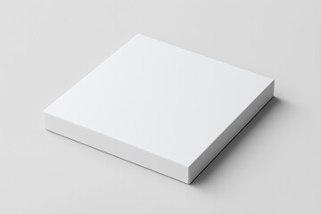 Fototapeta premium White horizontal canvas mockup
