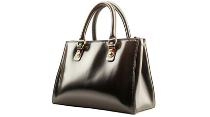 Fototapeta premium A shiny, elegant handbag designed for stylish carrying and fashion purposes.