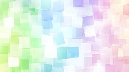 Abstract pastel rainbow square background.