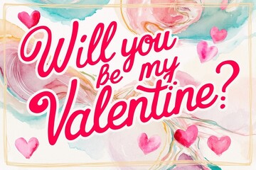 Will You Be My Valentine, Valentine's Message, Be My Valentine Lettering, Valentine Card Design, Valentine Background, Happy Valentine's Day text