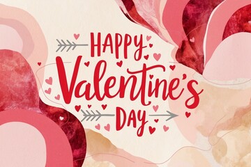 Naklejka premium Valentine's Day card, Valentine's Day message, Valentine's Day greeting, Valentine's Day wishes, Valentine's Day quotes, Valentine's image, Valentine picture
