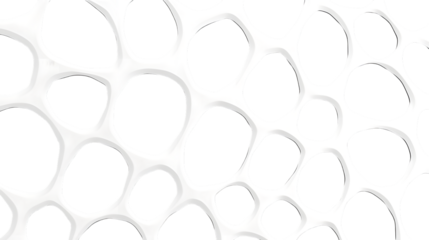 Abstract digital network patterns for technology and AI themes, isolated on white background 