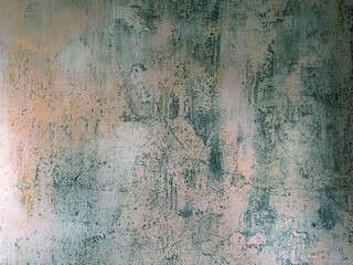 Mold mildew stains on old wall. 
