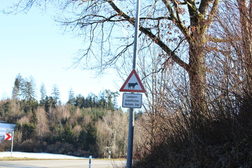 road sign