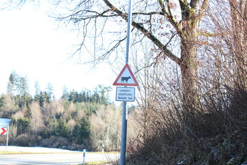 road sign