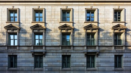 Obraz premium district, power, federal, facade, market, economic, exterior, secure, imposing, presence, landmark, standing, institution, stone, wide-angle, society, finance, monetary, building, circulation, urban, 