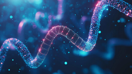  dna molecule , Biotechnology molecular structure background