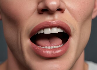Animated talking mouth and lip motions without a face ,  style,  animation