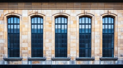 Fototapeta premium Federal Reserve building facade standing strong and secure, symbolizing economic stability and the central role of financial institutions in modern society.
