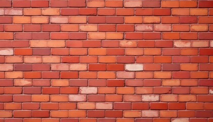 Obraz premium Old Red Brick Wall Surface