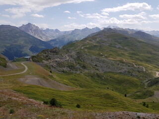 Fototapeta premium Paysage de montagne, Alpes françaises