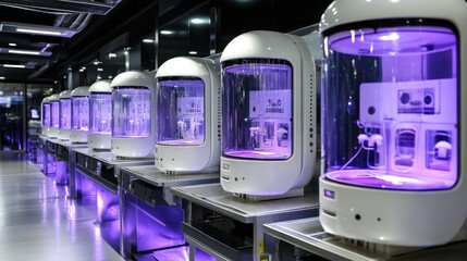Innovative Laboratory with High-Tech Equipment in Modern Design